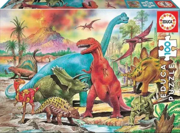 Educa Puzzle Dinosaury
