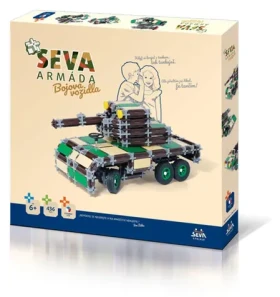 SEVA Stavebnice Armáda Bojové vozidlá