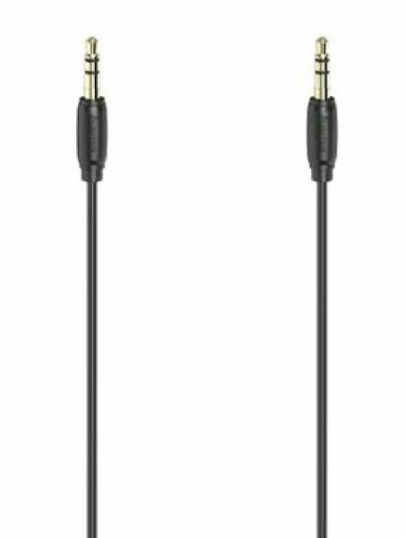 Hama 205118 audio slim kábel jack - jack 1.5 m čierna (205118-H)