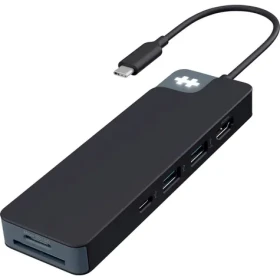 Targus HyperDriveFlex 8 Port USB-C Hub čierna / HDMI / 2x USB / USB-C 100 W PD / 3.5 mm jack / SD micro SD (HD4102BKGL)