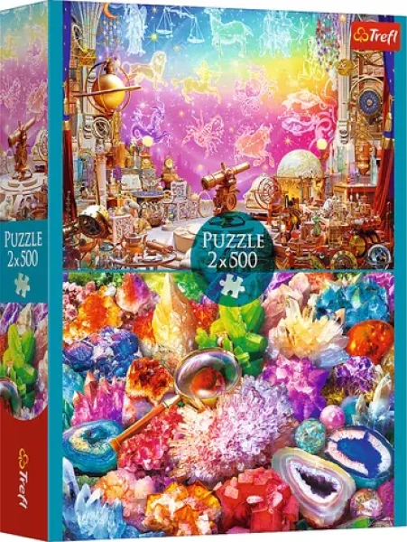 Trefl - Puzzle - Vesmír a kryštály