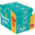 Pampers Fresh Clean Baby Wipes vlhčené obrúsky 624 ks (12x 52 ks) (8001841078441)