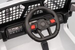 Mamido Mamido Elektrické autíčko Speed Offroad biele | 4x45W | EVA kolesá | 12V 7Ah | EKO koža