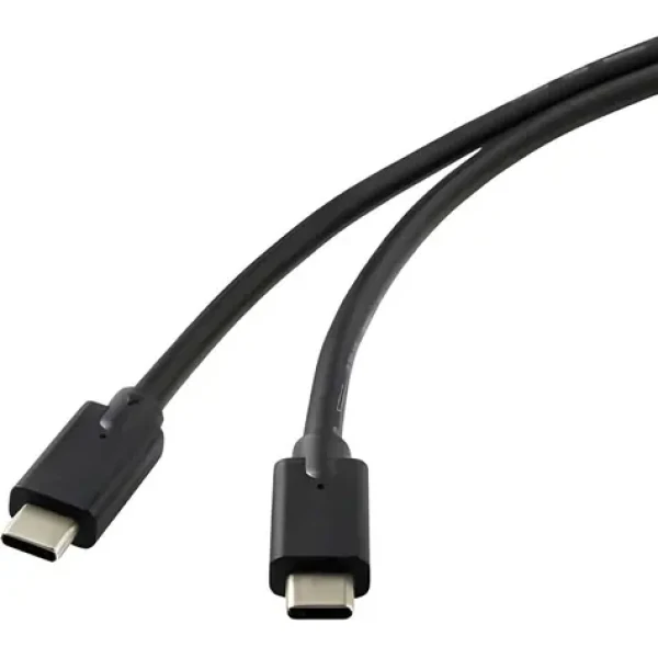 MicroConnect USB-C 3.2 Gen2x2 čierna / Kábel / USB-C (M) - USB-C (M) / 1 m / 20 Gbit/s (DOCKUSB3.2CC1)