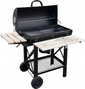 Mirpol MIR418 Grill záhradný na drevené uhlie 70 cm x 35 cm