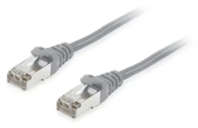 Equip CAT6A S/FTP sivá / Patch kábel / RJ-45 / PoE / 15 m (606709)