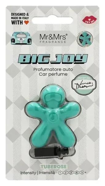 MrMrs Fragrance Big Joy Tuberosa tiffany / Vôňa do auta / Tuberóza / Výdrž až 50 dní (8053288296582)