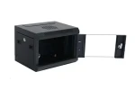 Eurocase GMC3204 10" 4U/280mm čierna / Nástenný rozvádzač / sklenené dvere / zaťaženie 60 kg (GMC3204)