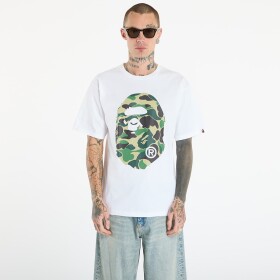 Tričko A BATHING APE Abc Camo Big Ape Head Tee UNISEX White/ Gr XL