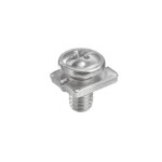 PE skrutka HDC PE HE SCREW M4X7.8 Weidmüller Množstvo: 50 ks; 1025670000