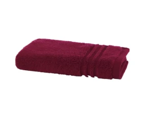 Froté uterák pre hostí Kira 30x50 cm, bordeaux%