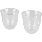 DeLonghi DLSC310 sada pohárov na espresso / 2ks / 90 ml / termopoháre / borosilikátové sklo (DLSC310)