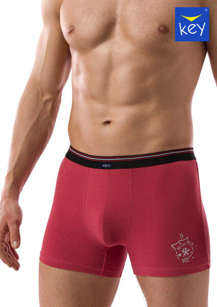 PÁNSKE BOXERKY MXH 763 B21 Červená M