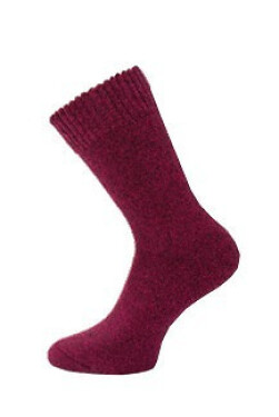 WiK 38413 Dámske ponožky Thermo Softbund 35-42 melanžově šedá 35-38