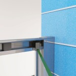 H K - Zalamovacie dvere MONO B8 96-100 x 185 cm SE-MONOB8100SET