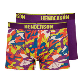 Pánske boxerky 2 Pack 42621 Spin - HENDERSON vícebarevná XXL