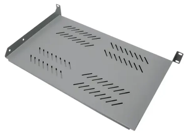 Xtendlan 280mm šedá / Polica do racku / univerzál / 1U / 25kg nosnosť (CPOLIC1U28-G)