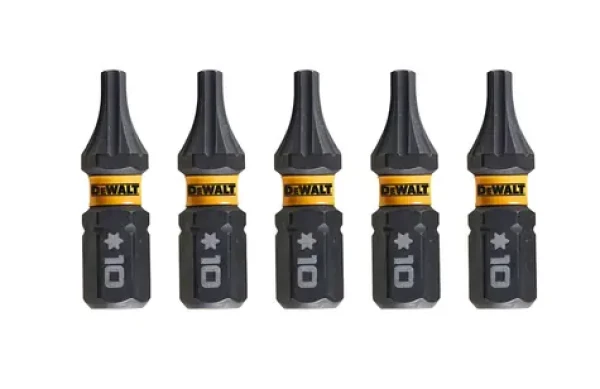 DeWalt Súprava bitov T10 (DT7379T) / Extreme Torx / 5 ks (DT7379T)