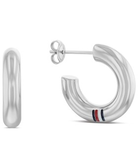Tommy Hilfiger Štýlové oceľové kruhy Circles 2780948