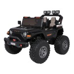 Mamido Elektrické autíčko Extreme Sport 4x4 s premenlivou veľkosťou čiernej