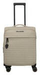 Malý textilný kufor Travelite BARBARA Stepp S Satin nude