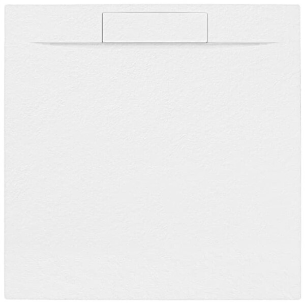 Sprchová vanička štvorcová SAT Fusion 90x90 cm liaty mramor Blanco SATFU9090BL SATFU9090BL