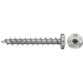 Fischer 574102 skrutky do drevotriesky 5 mm 30 mm TX Nerezová oceľ 200 ks; 574102