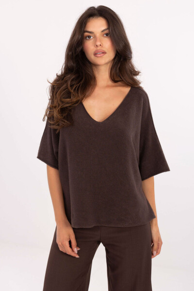 Sveter s krátkym rukávom model 216679 Taliansko Moda universal
