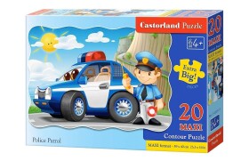 Mamido Puzzle 20 dielikov MAXI Polícia hliadka