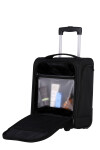 Malý textilný kufor Travelite Cabin 2w Underseater Black