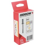 Arrow Tool Group 001102 slepý nit (Ø x d) 5 mm x 12 mm hliník RA 5 X 12 ALU 100ST 100 ks; 001102