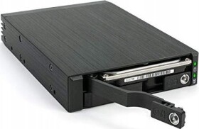 Fantec FANTEC MR-25DUAL, 2.5" SATA + SAS HDD/SSD removable frame, black
