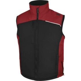 Pracovná vesta Delta Plus FIDJI3 Farba: Čierna/ Červená, Veľkosť: 3XL (FIDJ3NR3X)