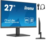 27" IIYAMA ProLite XU2793HS-B7 čierna / IPS / 1920x1080 / 16:9 / 1ms / 1300:1 / 300cd / repro / HDMI / DP (XU2793HS-B7)