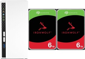 Qnap TS-233 + 2x Seagate IronWolf 6TB (ST6000VN006)