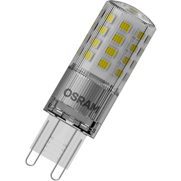 OSRAM HOMELIGHTING 4058075432246 LED En.trieda 2021 E (A - G) G9 valcovitý tvar 4 W = 40 W teplá biela (Ø x d) 18 mm x 59 mm 1 ks; 4058075432246