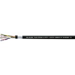 HELU 21137-500 dátový kábel Li-2YCYv 4 x 2 x 0.34 mm² čierna 500 m; 21137-500