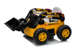 Mamido Mamido Detský elektrický nakladač CAR-26A žltý | 4x4 | RC 2.4Ghz | EKO koža | 12V10Ah