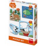 Dino Baby Puzzle set - ZVIERATÁ: KDE ŽIJÚ NOVÝ