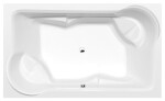 POLYSAN - DUO obdĺžniková vaňa s konštrukciou 200x120x45cm, biela 16211