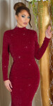 Sexy Red-Carpet KouCla Neck Evening Gown WOW! blackgold S