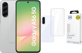 Samsung Galaxy A56 5G 8/128GB Szary Lightgray (SM-A566BZA) + Etui Clear Case