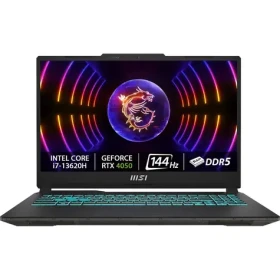 MSI Cyborg 15 A13VE-2217CZ čierna / 15.6" FHD / i7-13620H 2.4GHz / 16GB RAM / 1TB SSD / RTX 4050 6GB / W11H (Cyborg 15 A13VE-2217CZ)