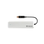 Transcend JetDrive 825 480GB strieborná / 480GB / externý SSD disk / Thunderbolt 10Gbs (TS480GJDM825)