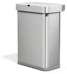 Simplehuman Bezdotykový kôš SENSOR / Odpadkový kôš / 58 l / hlasové a pohybové ovládanie / nerez oceľ