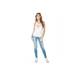 Outlet - GUESS tielko Logo Racerback Tank biele S Biela