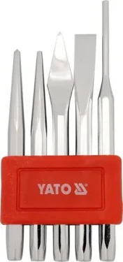 YATO YT-4695 / Sada sekáčov a vyrážačov 5 ks (YT-4695)
