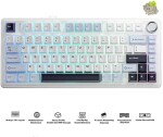 Aula F75 EN / RU Layout Mechanical Gaming keyboard White Reaper switch