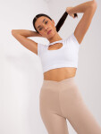 Dámske legíny LK 523.02 beige - Rue Paris S