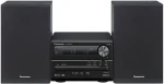 Panasonic SC-PM250EG-K čierna / mikrosystém / 20 W / CD-R amp; RW / MP3 / FM / BT / USB (SC-PM250EG-K)